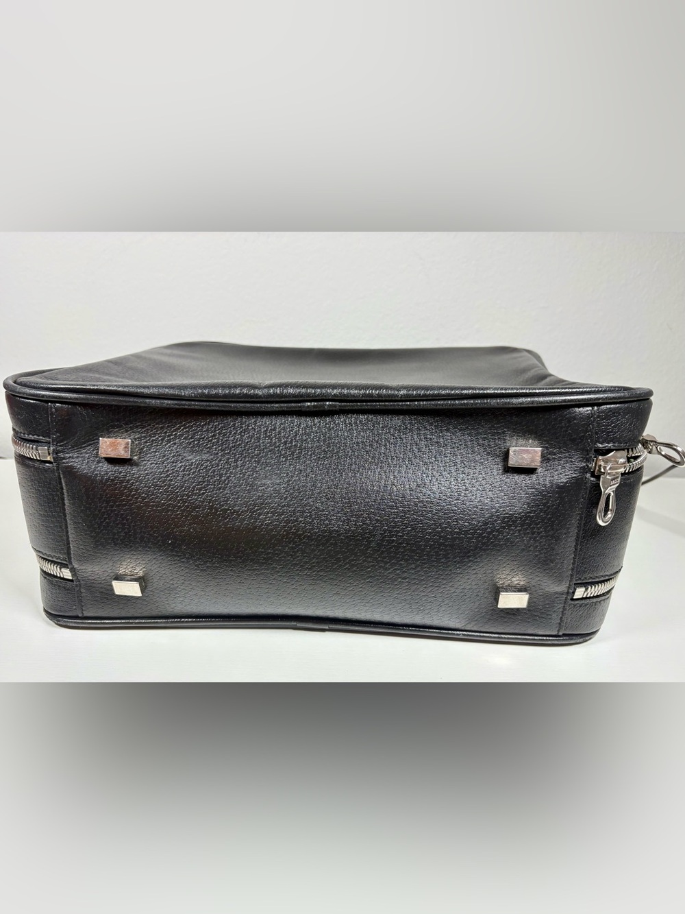 Bally Leather Weekender Case - Picture 5 of 13